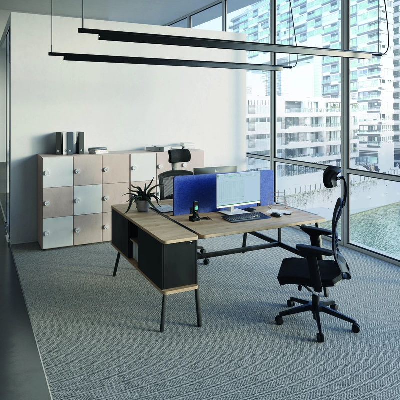 Bureau Bench 2 personnes avec ou sans rangement Altys