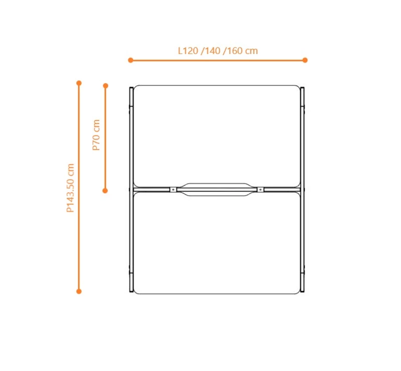 Bureau Bench 2 personnes avec ou sans rangement Altys