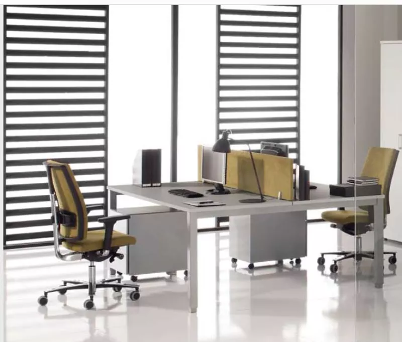 Bureau Bench 2 personnes Tempo- Modulable Open Space L120-L180 cm