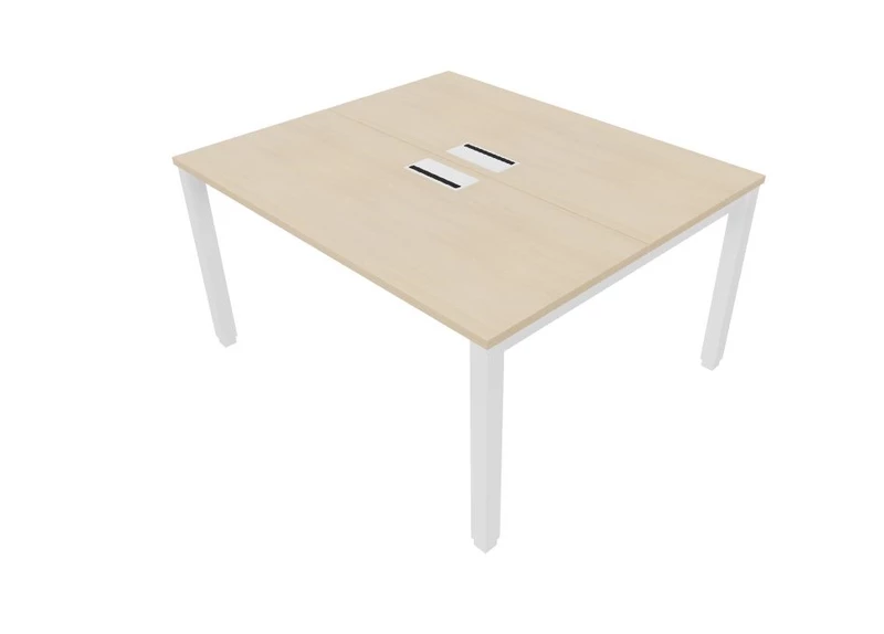 Bureau Bench 2 Personnes Tempo | Top Access Central (Goulotte non incluse)