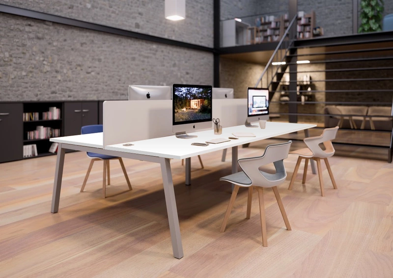 Bureau Bench 4 pers ATMOSPHERIC Prof.80 cm