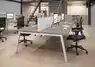 Bureau Bench 4 pers ATMOSPHERIC - Profondeur 80 cm