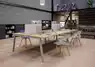 Bureau Bench 4 pers ATMOSPHERIC - Profondeur 80 cm