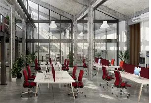 Bureau Bench 4 personnes Oslo Prof.70 cm