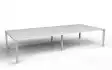 Bureau Bench 4 Personnes Tempo - Poste de Travail Collaboratif Open-Space