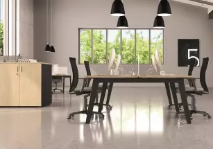 Bureau Bench ATRIUM 4 personnes