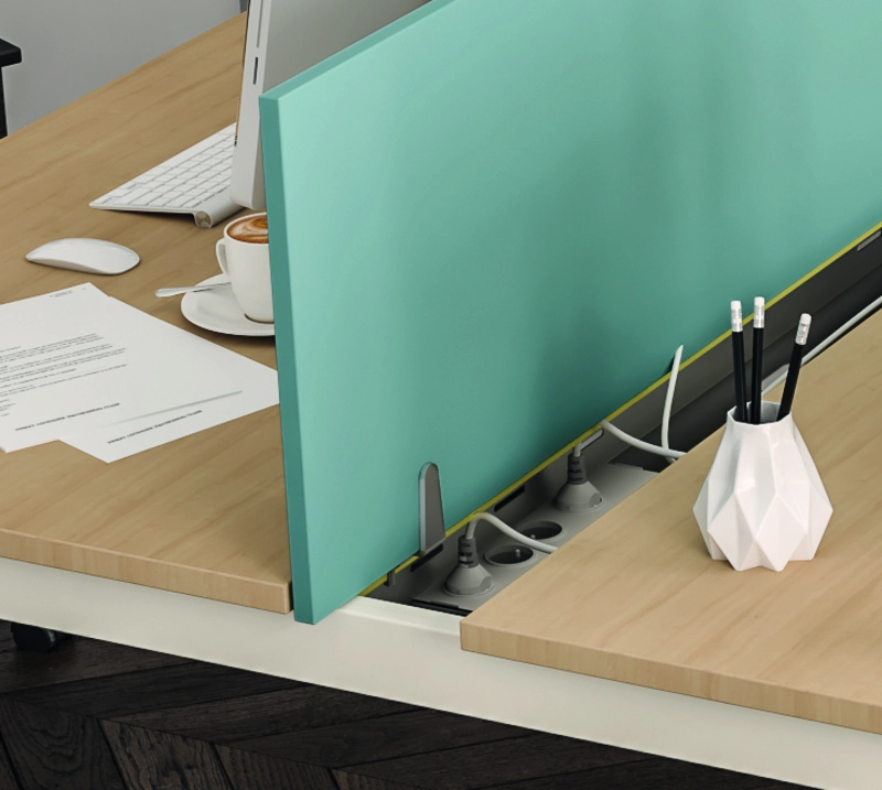Bureau Bench ATRIUM 4 personnes
