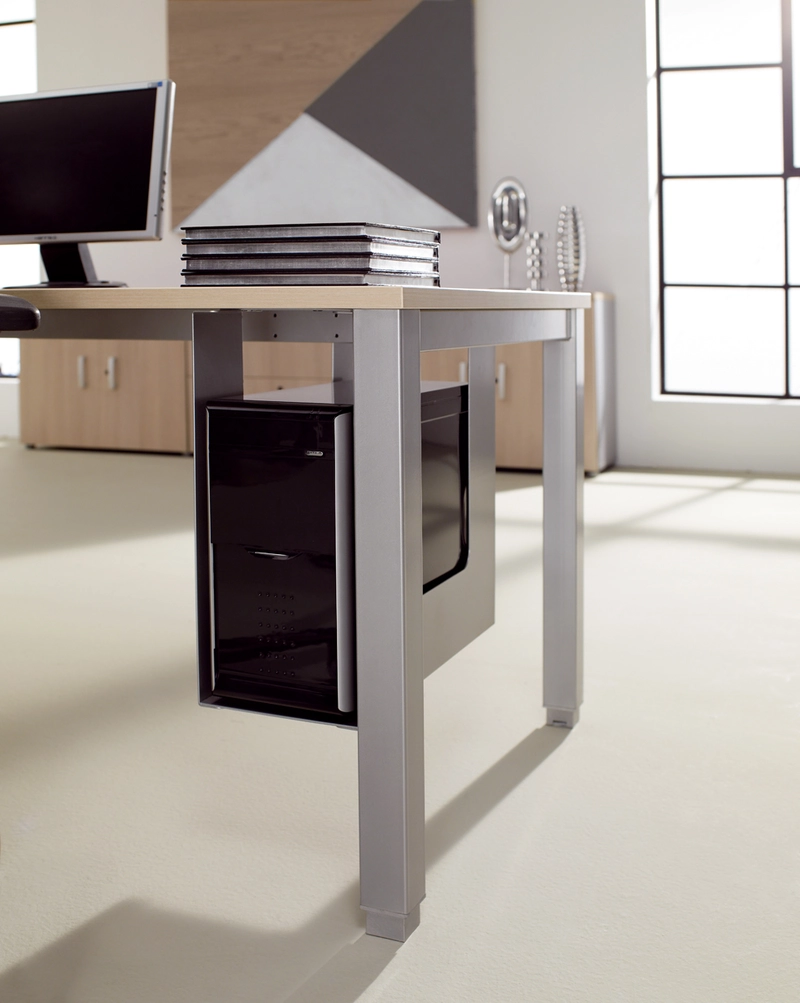 Bureau Individuel Professionnel Tempo | Design &Eacute;pur&eacute; et Structure Robuste