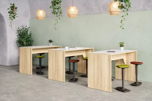 Table haute de coworking Share