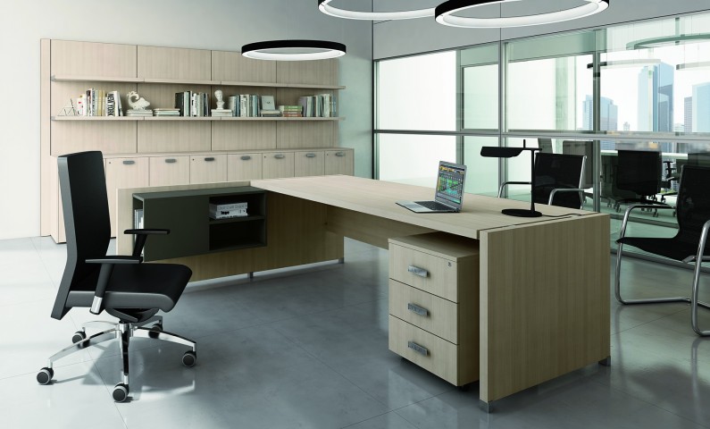 Bureau De Direction Avec Etagere Firenze Achat Bureau De Direction 729 00