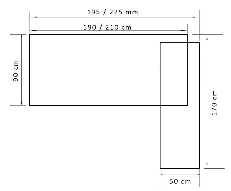 Bureau de direction Flora sur console