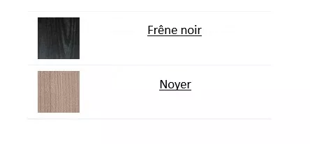 Bureau de Direction Flora sur Console - Pieds m&eacute;tal chrom&eacute;s