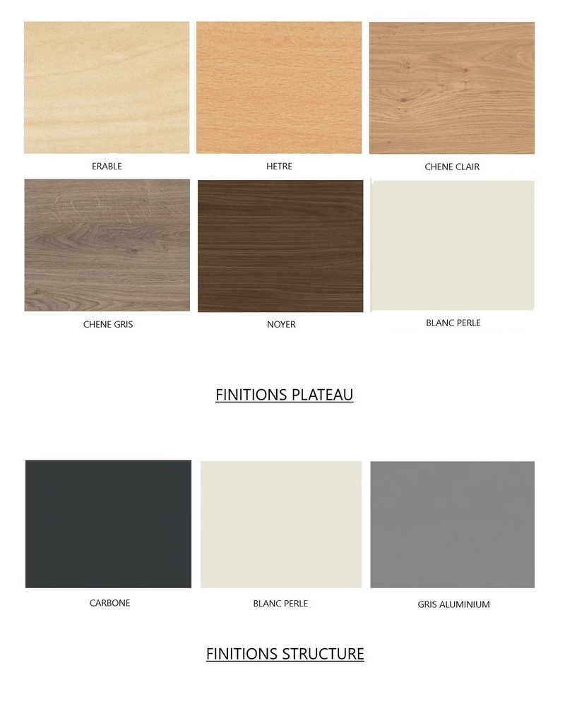 Bureau de direction Manager Idra - Plan arrondi avec retour