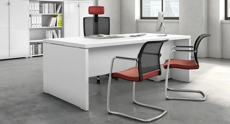 Bureau de Direction Olympe | Design Moderne & Structure Robuste 40 mm