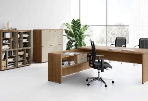 Bureau de direction Profila avec rangement