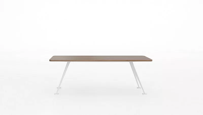 Bureau de Direction Spoke – Design Premium en Placage Bois