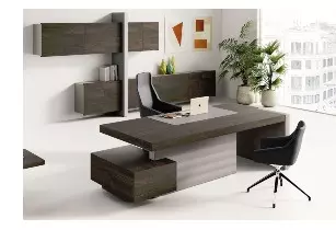 Bureau de direction sur caisson Président