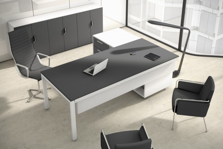 Bureau De Direction Sur Credence Granit