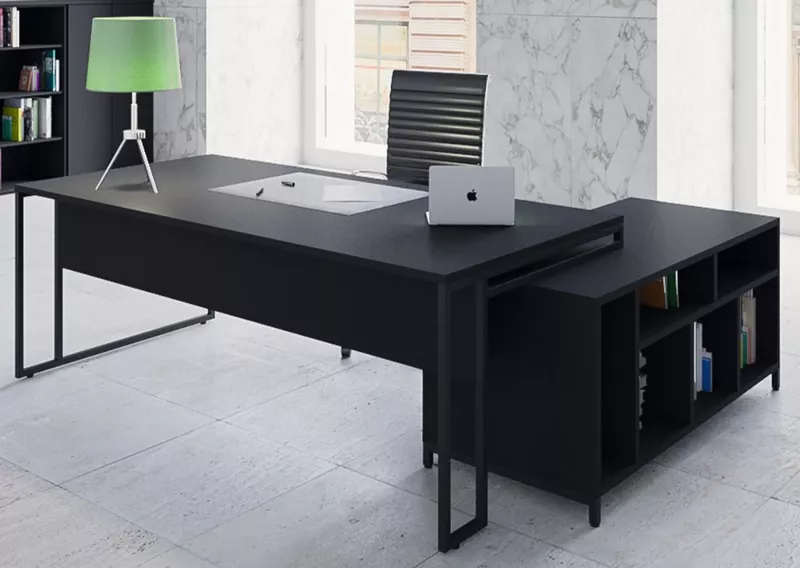 Bureau de direction sur crédence Situ