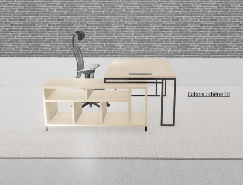 Bureau de direction sur crédence Situ