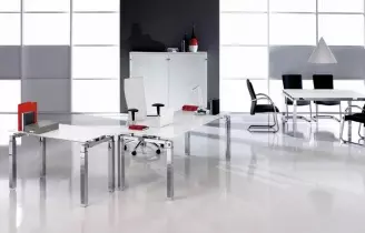 Bureau en Verre Rock 4 120  x 60 cm