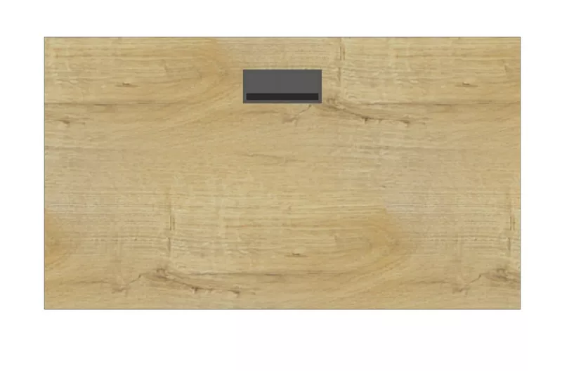 Bureau bench Tempo 1 personne avec top access- P80 cm