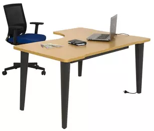 Bureau compact Polygone