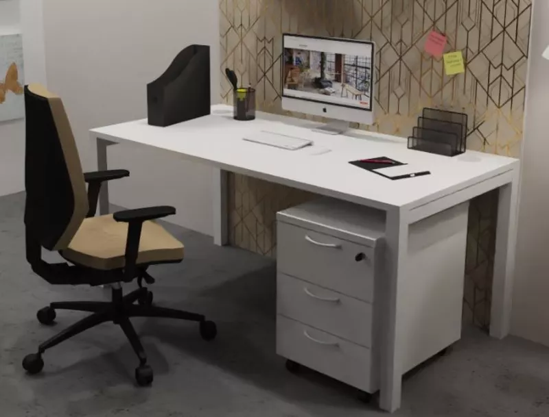 Bureau individuel Astral Profondeur 70 cm
