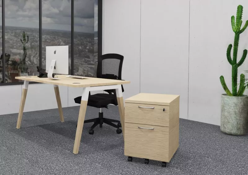 Bureau individuel Oslo - Profondeur 70 cm 