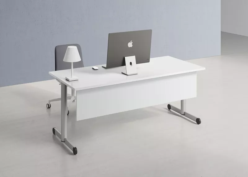 Bureau Individuel TOKYO – Plateau Professionnel et Piètement Métallique