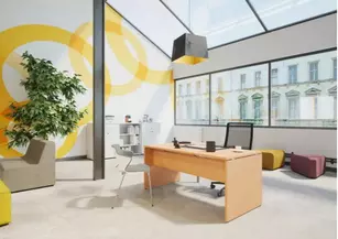 Bureau individuel Vintage - profondeur 80 cm