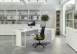 Bureau d'angle 1 personne Edge - Retour sur caisson hauteur bureau