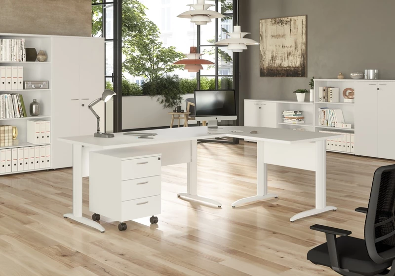 Bureau Droit Modulable EFFECT Couleur - Fabrication Italienne & Livraison Rapide
