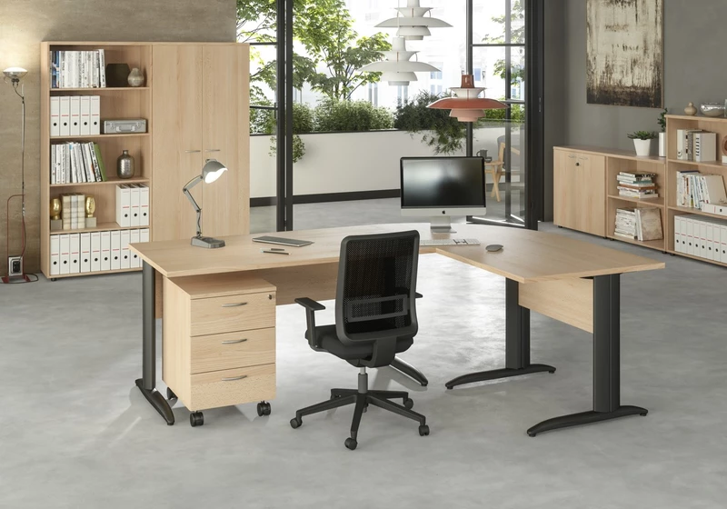Bureau Droit Modulable EFFECT Couleur - Fabrication Italienne & Livraison Rapide