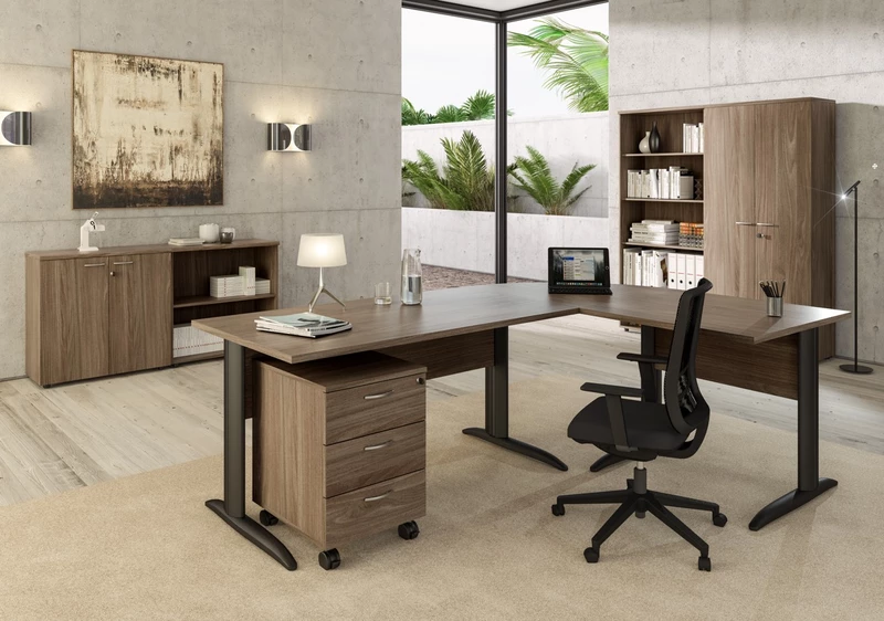 Bureau Droit Modulable EFFECT Couleur - Fabrication Italienne & Livraison Rapide