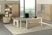 Bureau Droit Modulable EFFECT - Pieds Chromés, Fabrication Italienne & Livraison 3-4 Jours