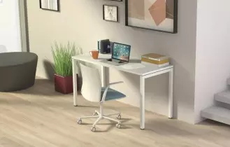 Bureau individuel Budget Plus antibactérien Profondeur 60 cm