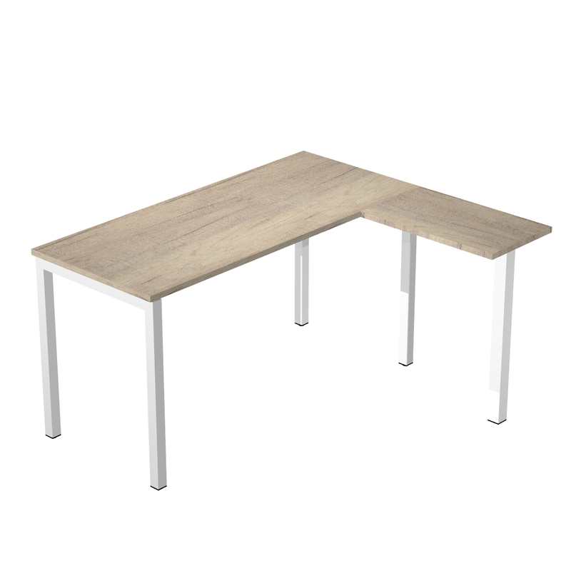 Bureau individuel Budget Plus antibactérien Profondeur 60 cm