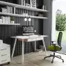 Bureau Individuel Droit COSY - Pieds Métal Design et Abordable