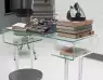 Bureau individuel en verre Oxford