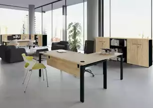 Bureau individuel Indus Profondeur 70 cm - passe cable