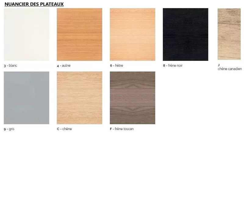 Bureau Individuel Modulable EFFECT - Pieds Chrom&eacute;s, Fabrication Italienne & Livraison 3-4 Jours