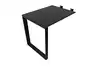 Retour direct pour bureau de direction Kika 80x60 cm- pieds cadre