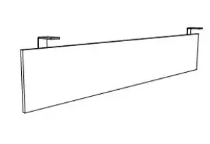 Voile de fond pour bureau de direction Prestigio