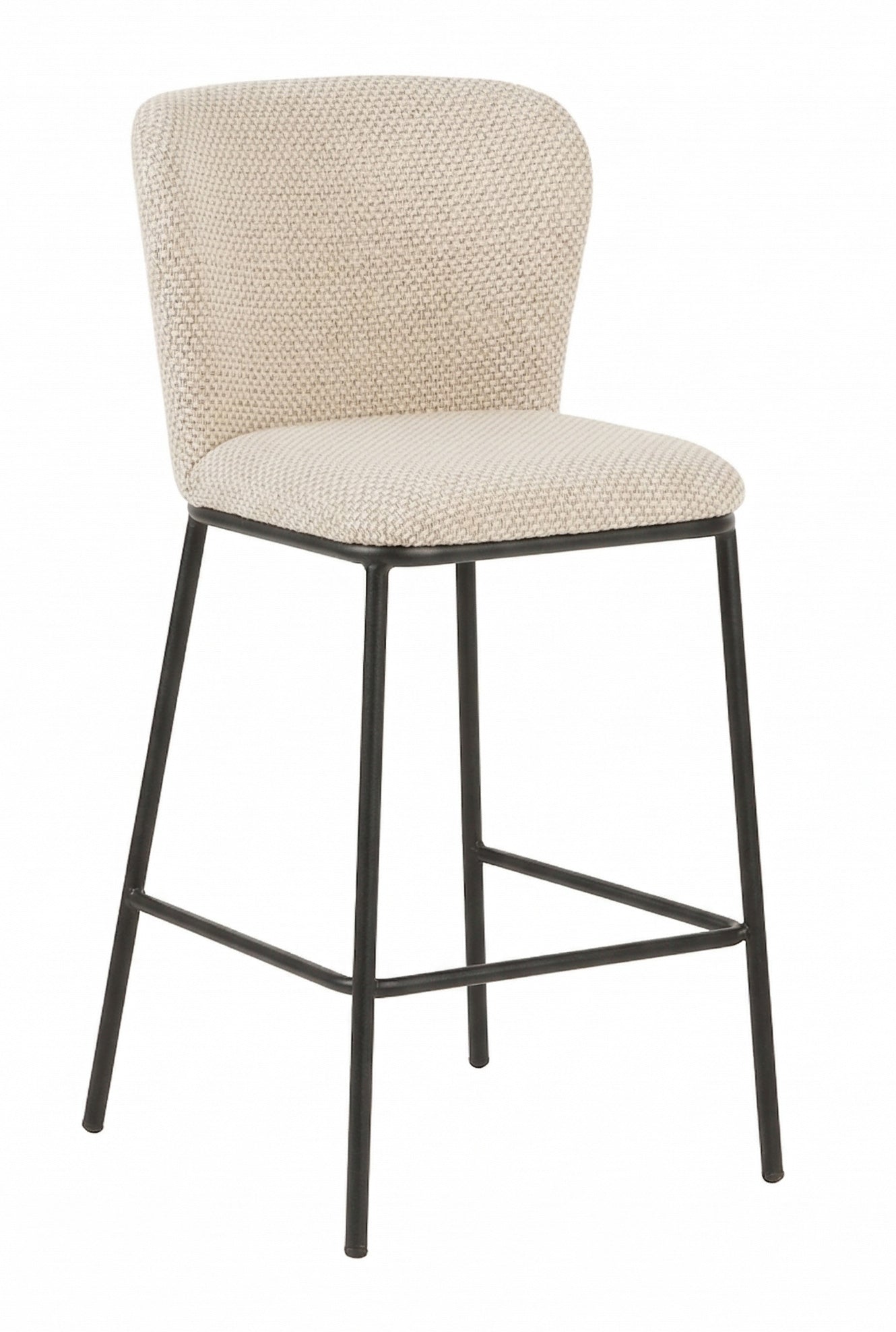 Tabouret haut de réunion Chic - Finition Lin