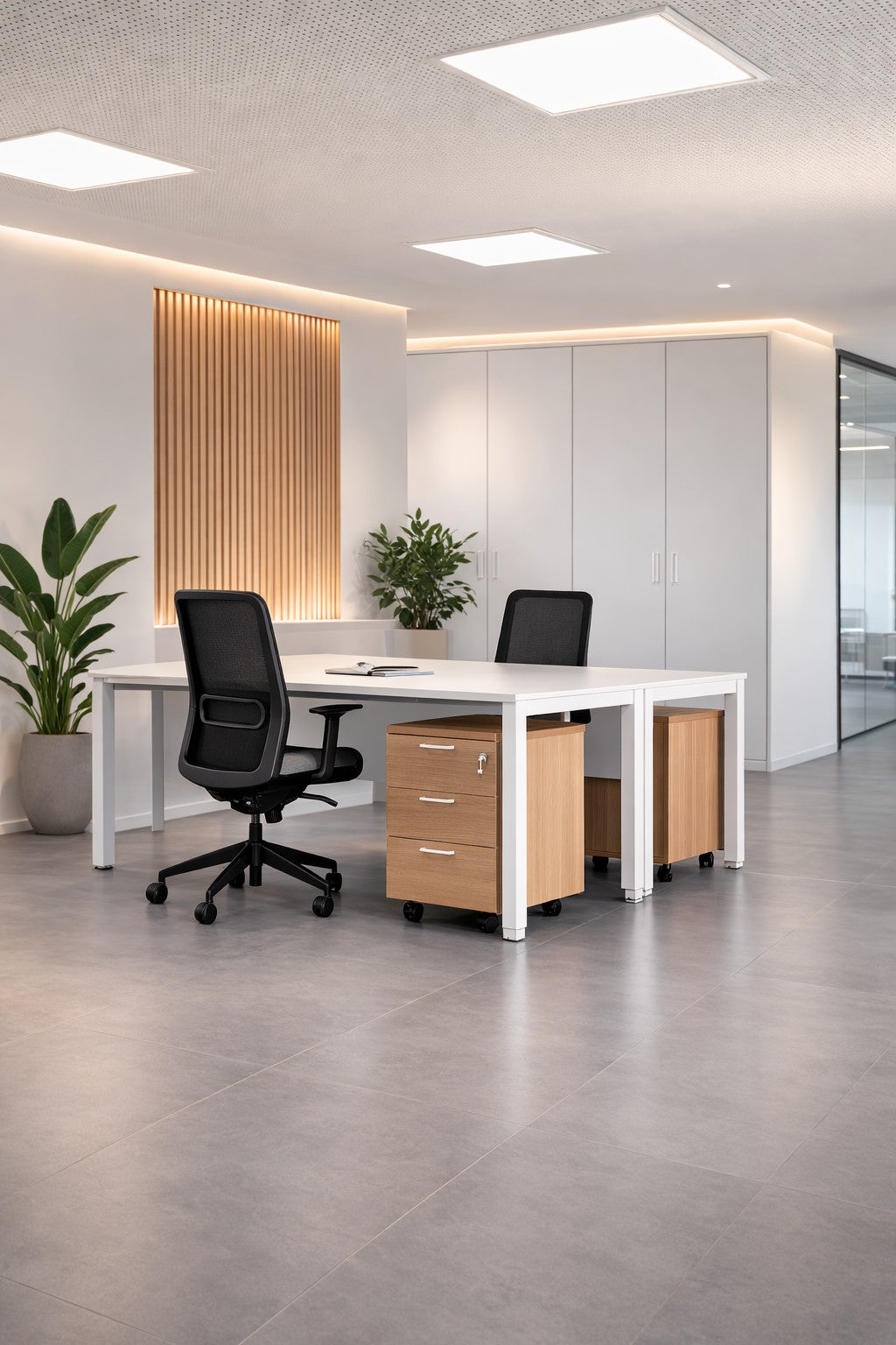 Bureau professionnel individuel Tempo P80 cm