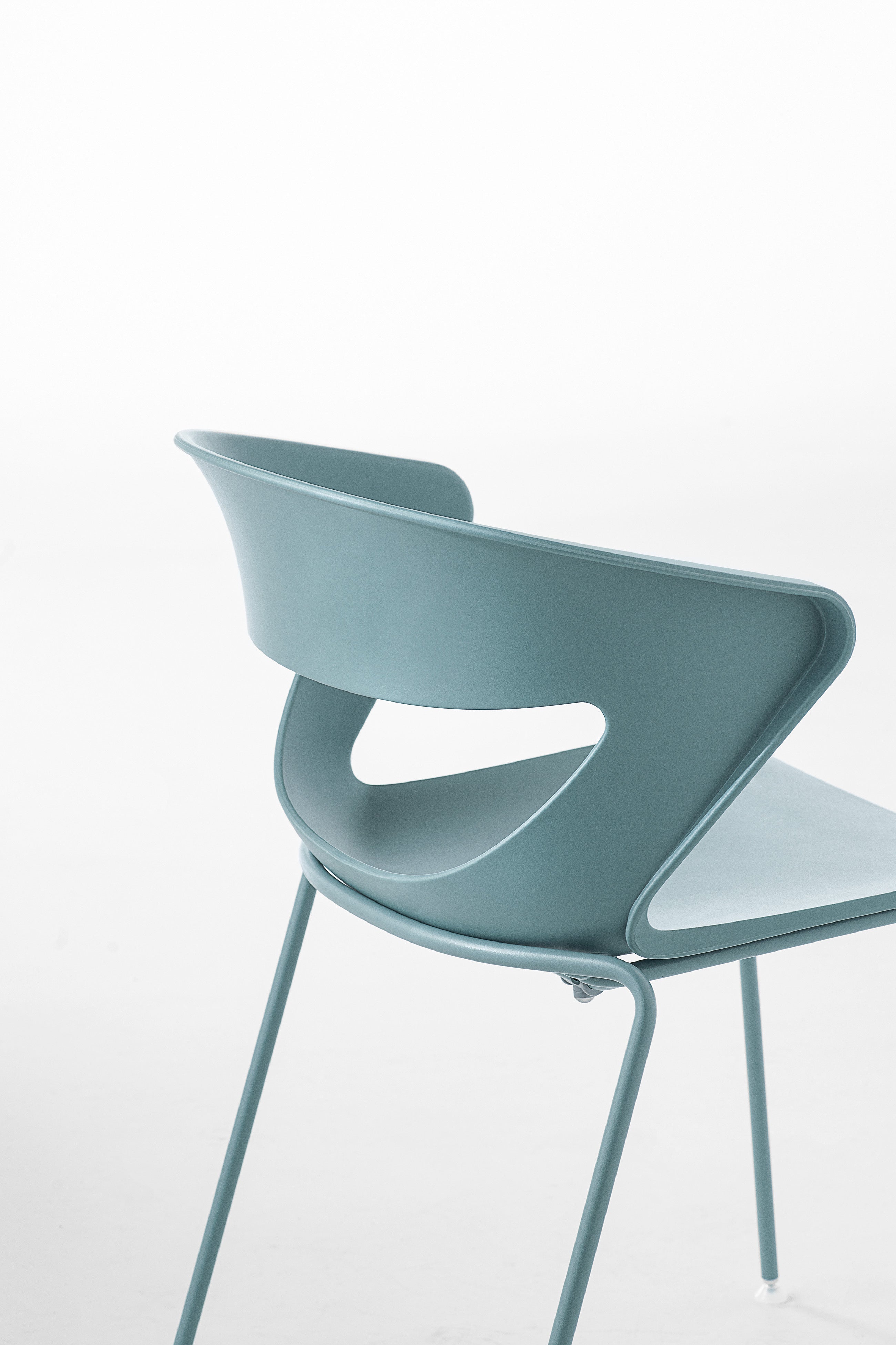 Chaise empilable Kicca – Coque polypropylène