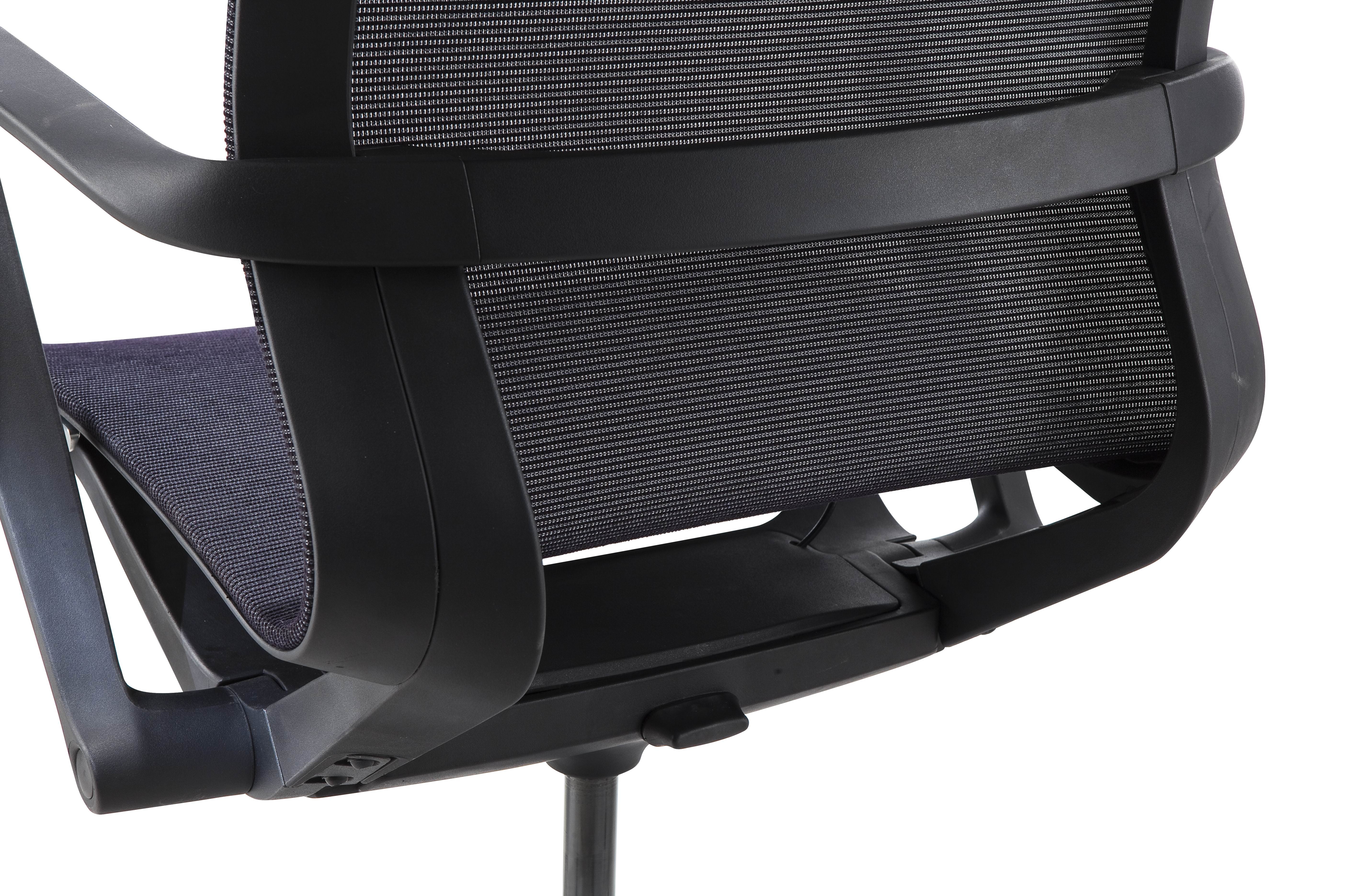 Fauteuil ergonomique synchrone Ara dossier bas