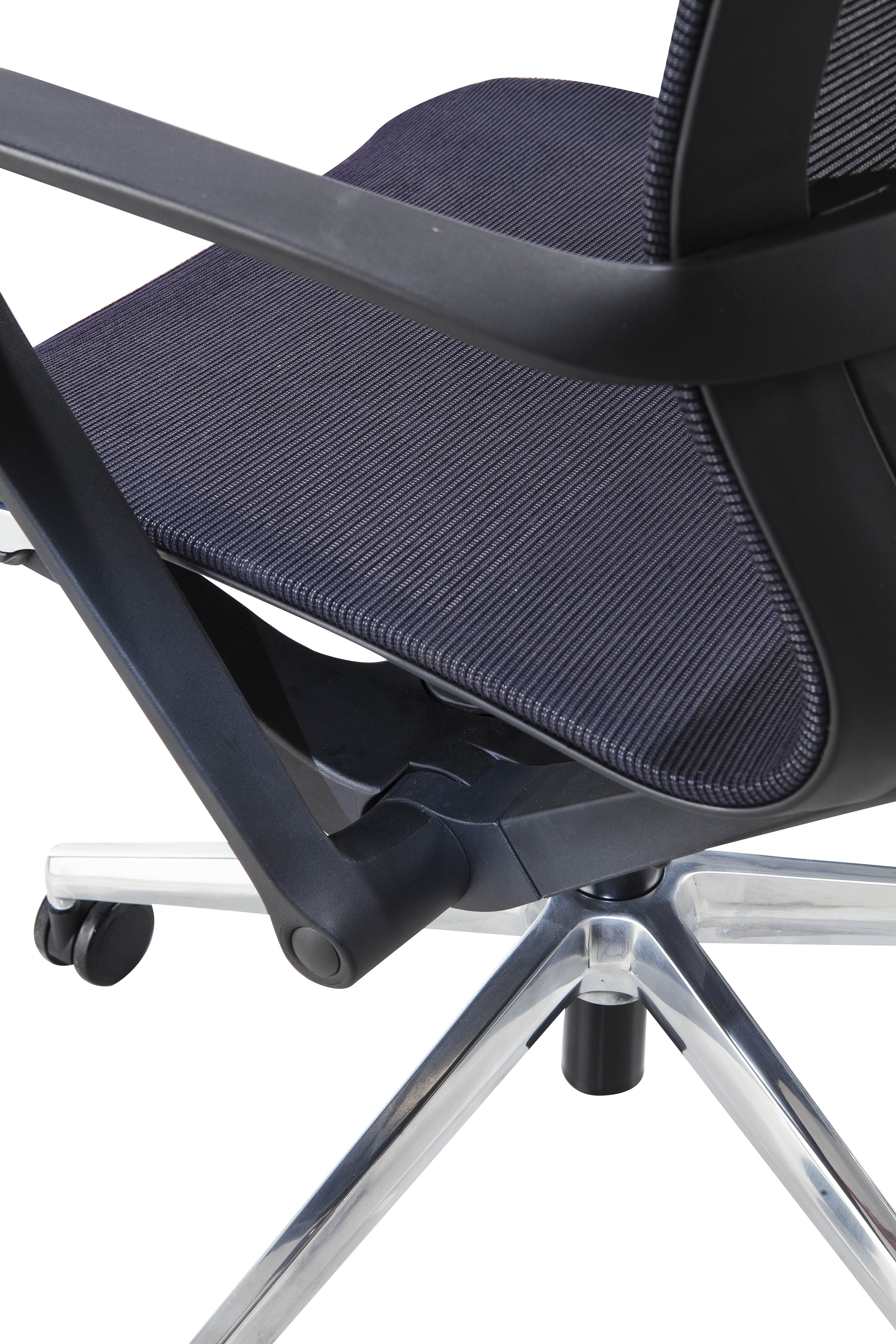 Fauteuil ergonomique synchrone Ara dossier bas