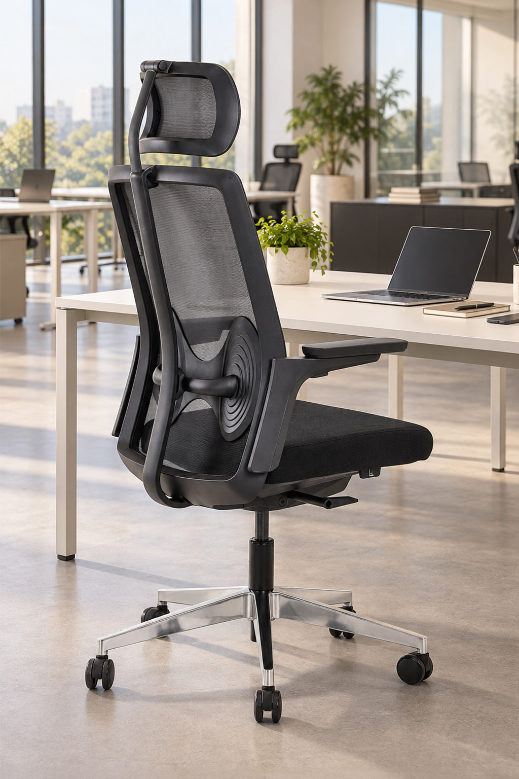Fauteuil ergonomique Papillon avec têtière